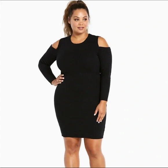 navy dress and black tights The Mandy Two-Piece Set
